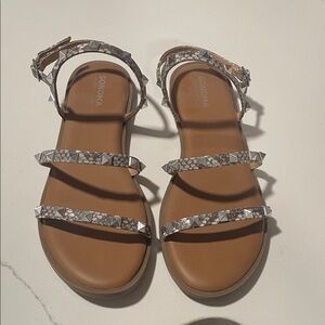 Sonoma Women's Snakeskin Sandals